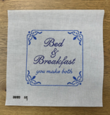 Canvas BED AND BREAKFAST  SR 0880  7" SQUARE
