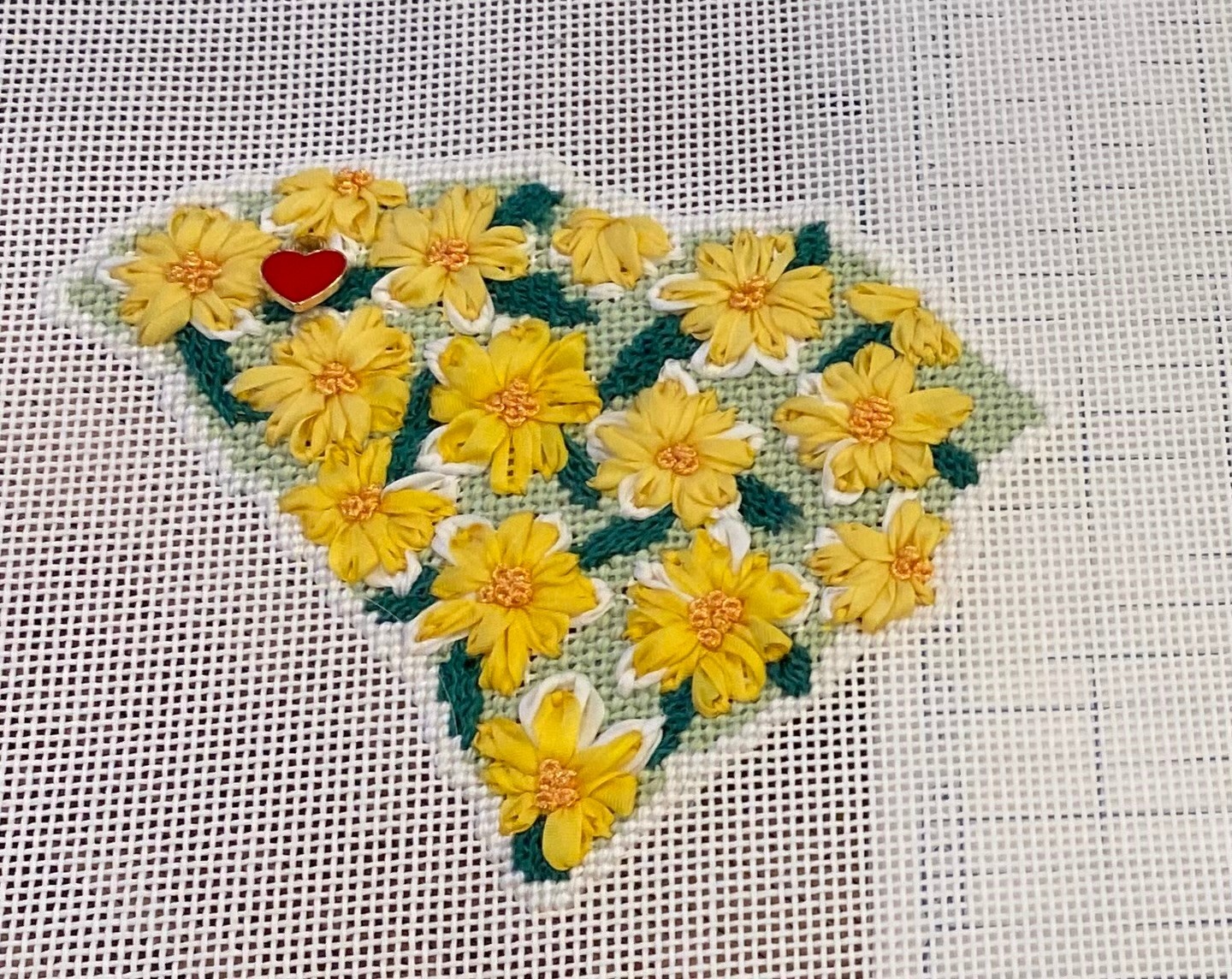 Canvas SOUTH CAROLINA STATE FLOWER - JASMINE   sbs300