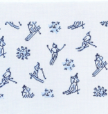 Canvas APRES SKI BOLSTER PILLOW - PRINTED  12X8"