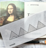 Canvas 3D LOUVRE   SSAE050    6.25X3.5"