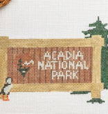 Canvas NATIONAL FOREST SIGN - ACADIA    5X3.2"