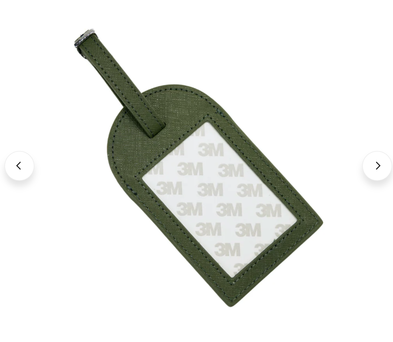 Accessories THE BAG TAG - SELF FINISHING -2X3" -  GREEN