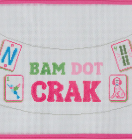 Canvas LAMPSHADE - MAHJONG   P&PSS3   14X16"