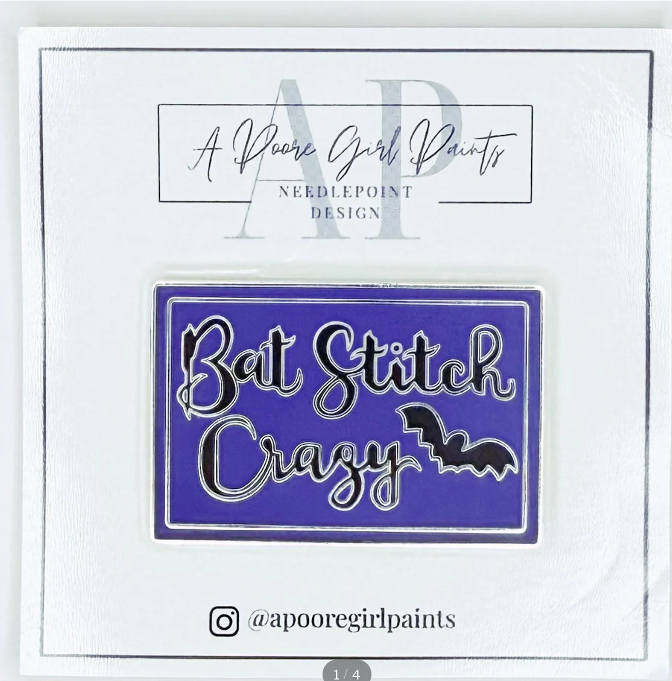 Accessories BAT STITCH CRAZY NEEDLE MINDER