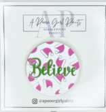 Accessories BELIEVE WITH SANTA HATS  NEEDLE MINDER