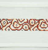 Canvas GEODE CUFF/KEY FOB   - ORANGE    APKF03   6X1.2"