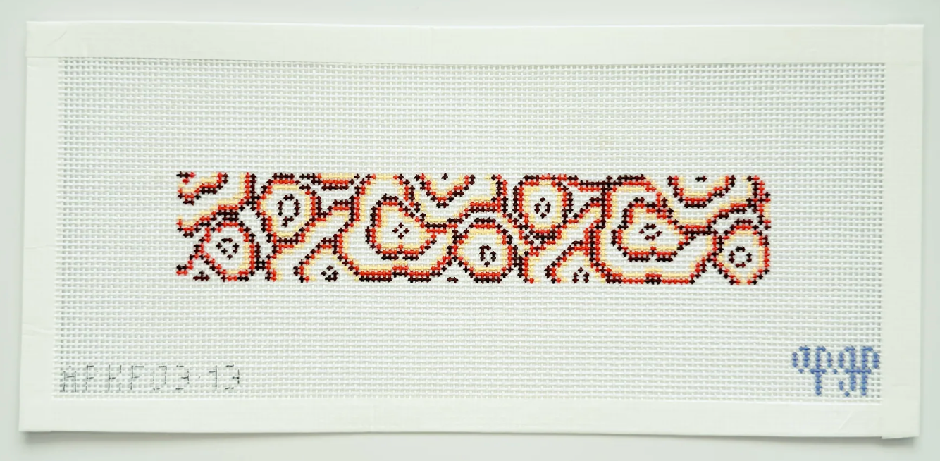 Canvas GEODE CUFF/KEY FOB   - ORANGE    APKF03   6X1.2"