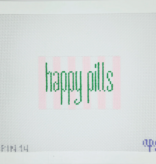 Canvas HAPPY PILLS INSERT  APIN14   3X2"