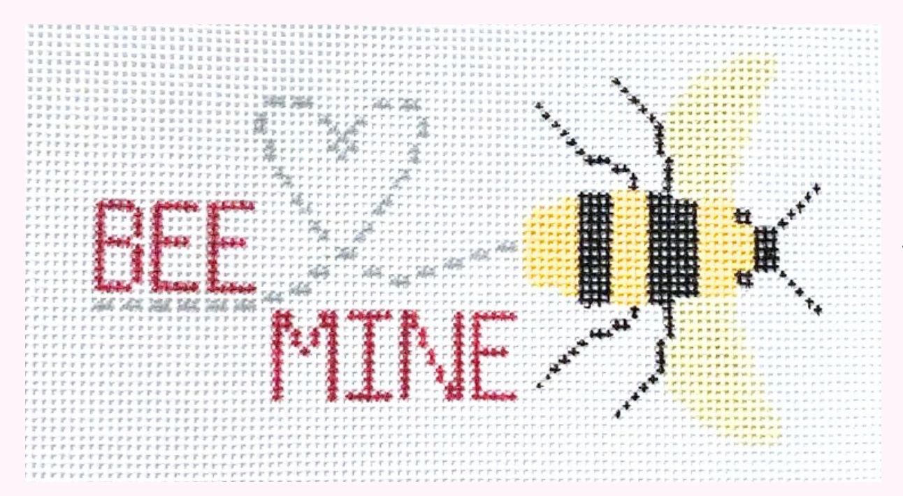 Canvas BEE MINE 4.5X2.5"