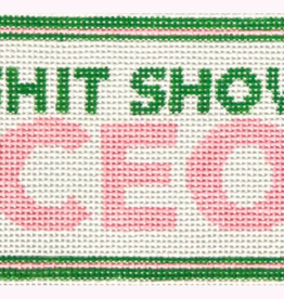 Canvas SHIT SHOW CEO  6.5X3.6"