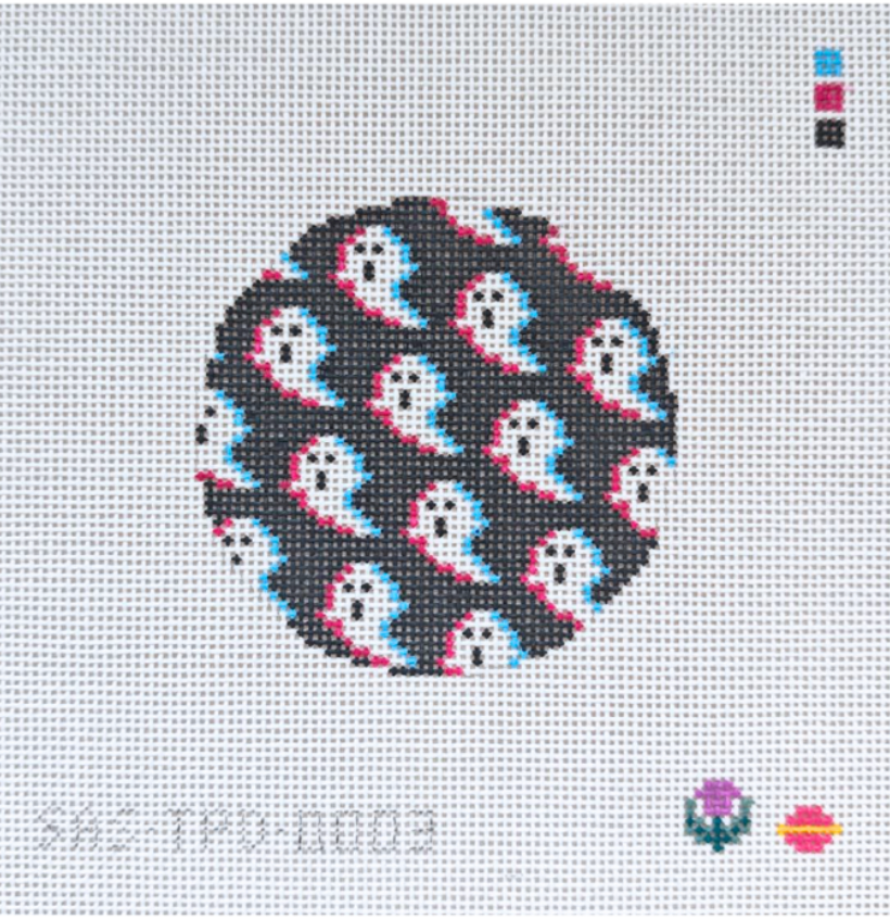 Canvas 3D GHOST ROUND  SASTPD003   4"ROUND