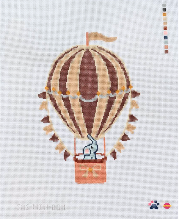 Canvas BABY GENDER NEUTRAL  BALLOON  SASNIN013   5X7"