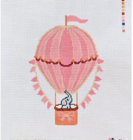 Canvas BABY GIRL  BALLOON  SASNIN013   5X7"