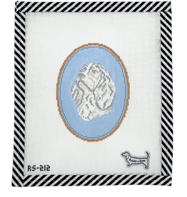 Canvas CAVALIER KING CHARLES CAMEO  RS212   3X5"