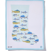 Canvas FISH STOCKING  ABC187