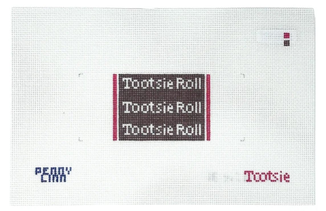 Canvas 3D TOOTSIE ROLL   2X5"