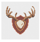 Canvas ANTLERS  4X4"