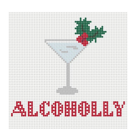 Canvas ALCOHOLLY    4X4"