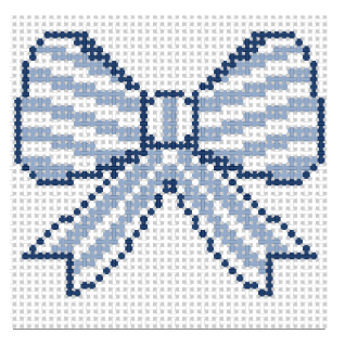 Canvas BOW SERIES  - MAY   3X3"