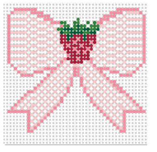 Canvas BOW SERIES  - JUNE   3X3"