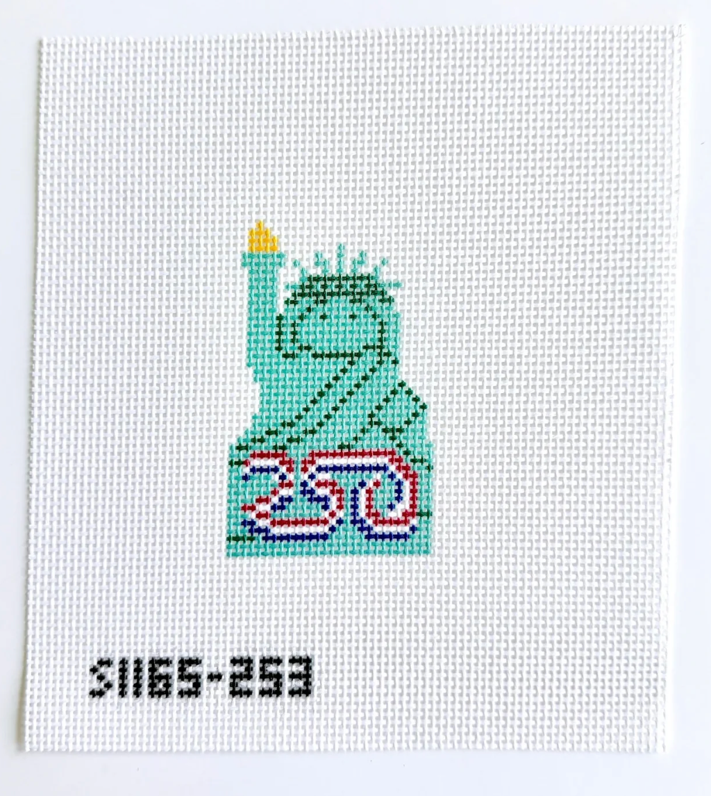 Canvas AMERICA 250 STATUE OF LIBERTY STITCH-IT ANGEL