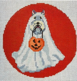Canvas STELLA THE GHOST  AB09   4.7"ROUND
