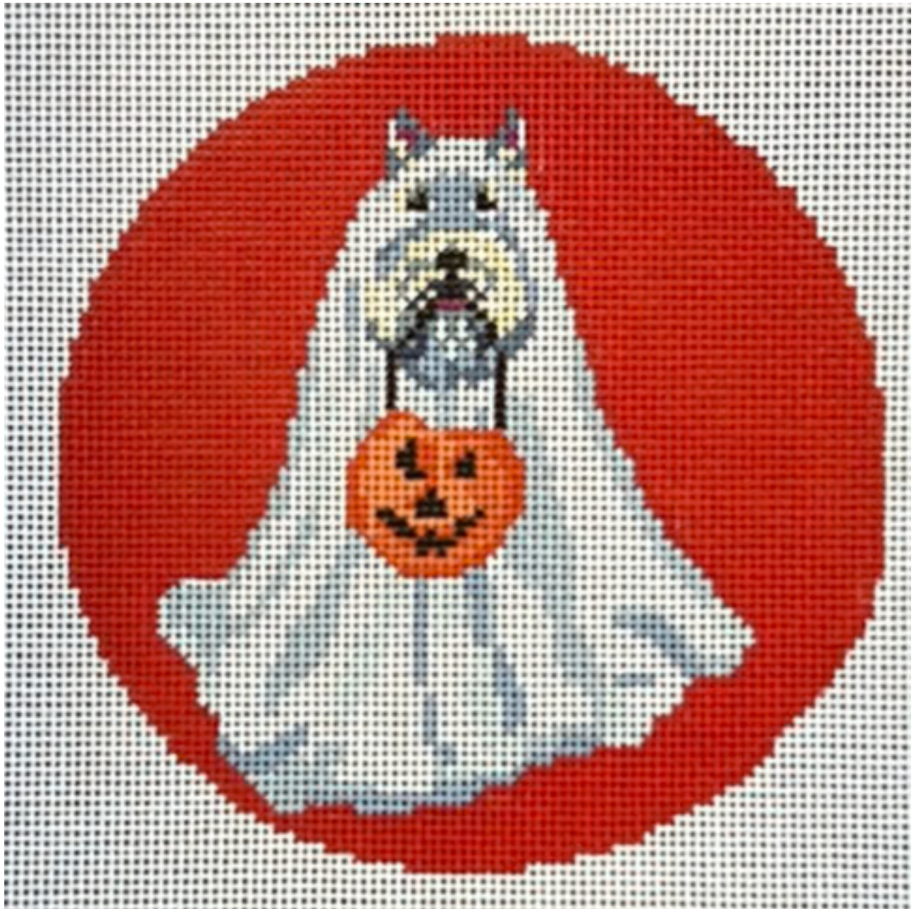 Canvas STELLA THE GHOST  AB09   4.7"ROUND