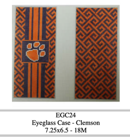 Canvas CLEMSON EYEGLASS CASE  KKEGC24