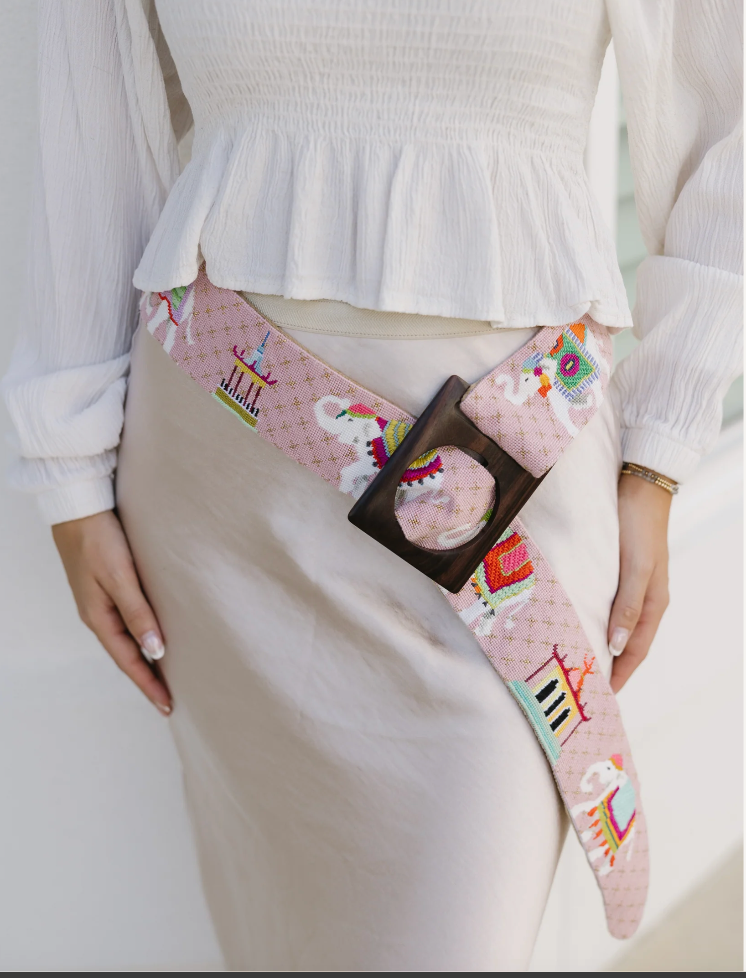Canvas ELEPHANT PARADE HIP BELT  HB807   47X2.5"