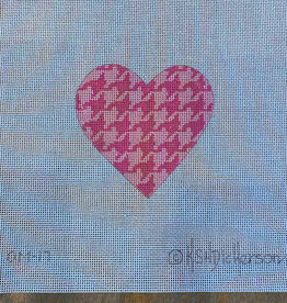 Canvas Copy of GOLD HEREND FISHNET PINK HIPPO  OM175