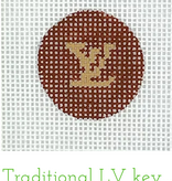 Canvas YSL KEY RING INSERT FOR PLANET EARTH FOB OR BAG CHARM    PKR08