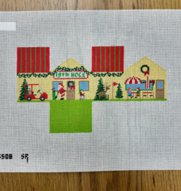 Canvas 19TH HOLE  3D MINI HOUSE  SR5508  2.5X2.75X2"