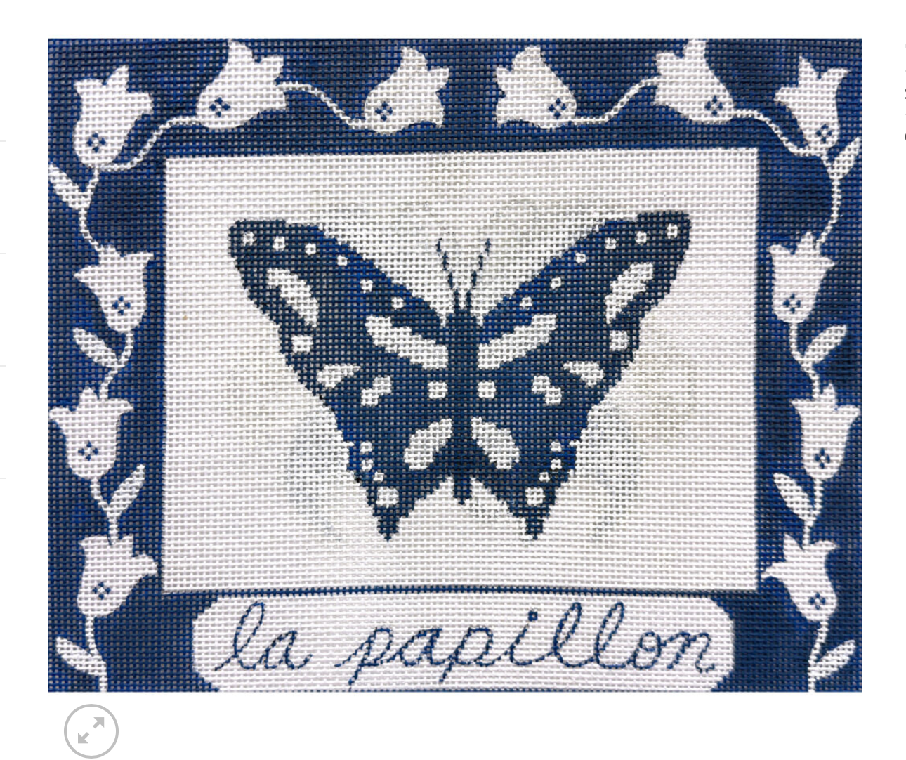 Canvas LA PAPILLON (BUTTERFLY)  4988   10.5X8.25"