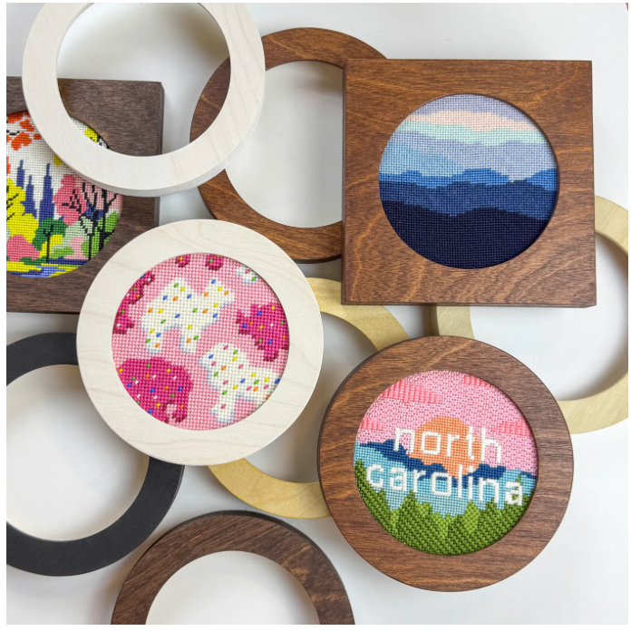 Accessories ROUND WOOD  SELF-FINISH FRAMES FOR 4" ROUND