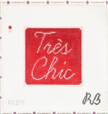 Canvas TRES CHIC  RB241  5X5"