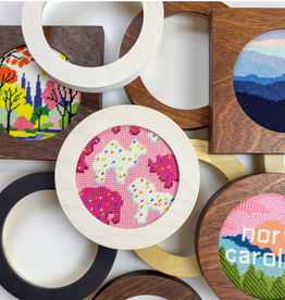 Accessories ROUND WOOD  SELF-FINISH FRAMES FOR 4" ROUND - BLACK