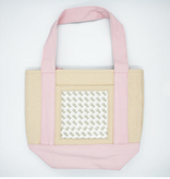 Accessories MINI CANVAS TOTE WITH 5X5" SELF FINISH INSERT - PINK