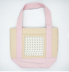Accessories MINI CANVAS TOTE WITH 5X5" SELF FINISH INSERT - PINK