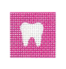 Canvas MINI TOOTH - PINK  TT114