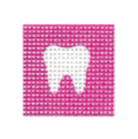 Canvas MINI TOOTH - PINK  TT114