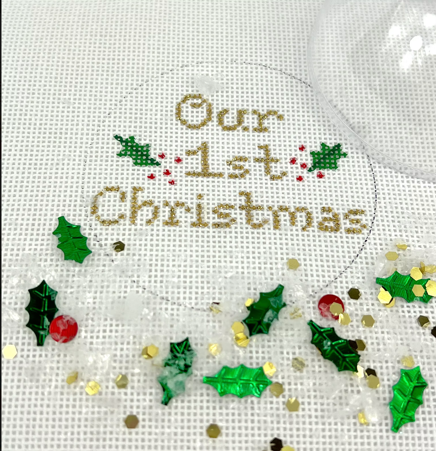 Canvas OUR 1ST CHRISTMAS   XM13