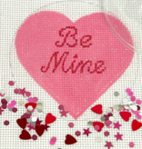 Canvas BE MINE   HEART  OMD13