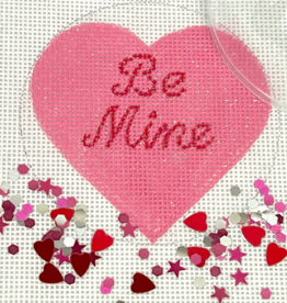 Canvas BE MINE   HEART  OMD13