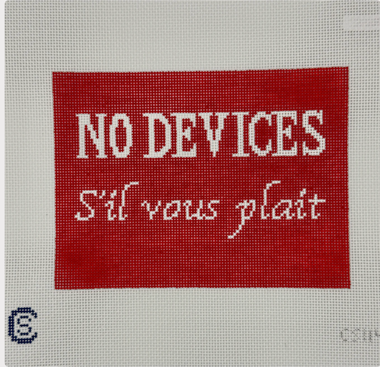 Canvas NO DEVICES...   CS109  8X6"