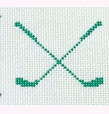 Canvas GOLF WALLET  INSERT  3X2"