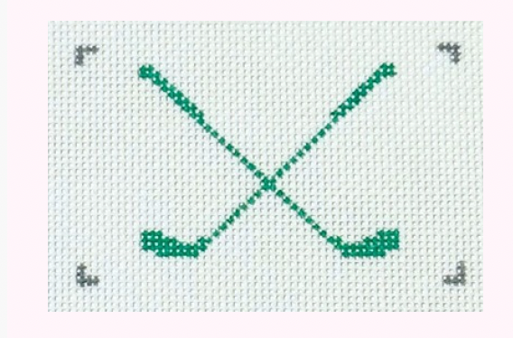 Canvas GOLF WALLET  INSERT  3X2"