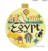 Canvas TRAVEL ROUND - EGYPT   KB1446