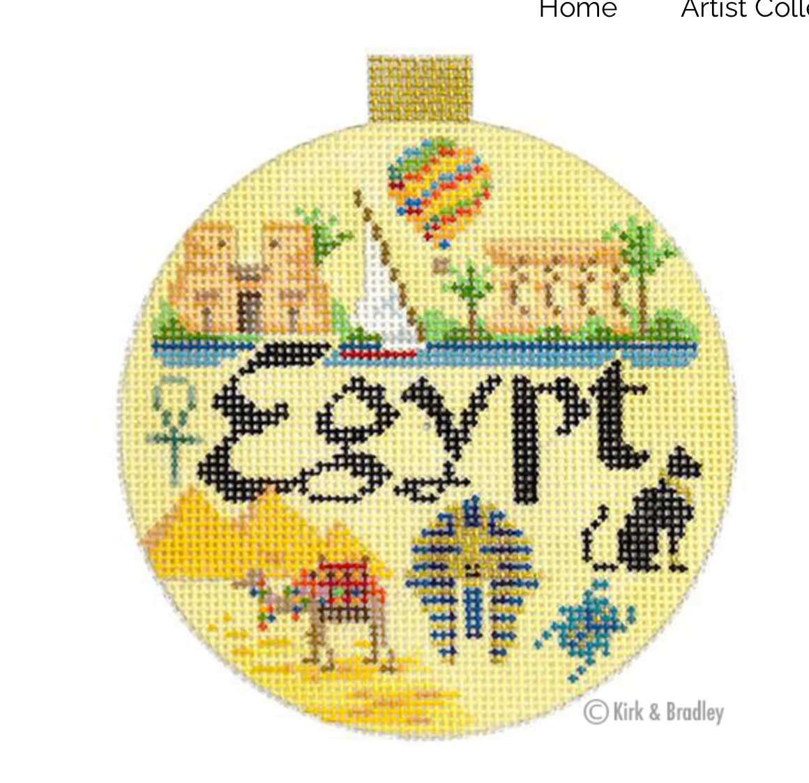 Canvas TRAVEL ROUND - EGYPT   KB1446