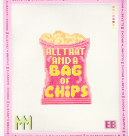 Canvas ALL THAT AND A BAG OF CHIPS   3X4"