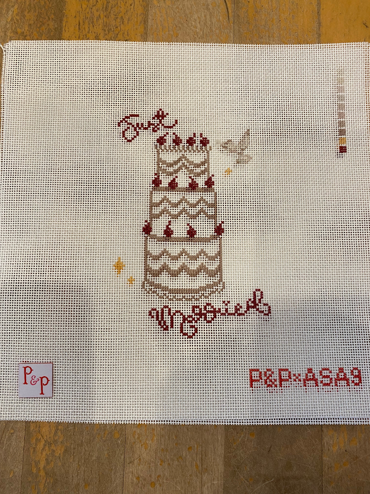 Canvas JUST MARRIED  P&PASA9